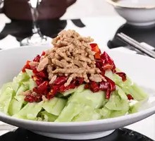 Cucumber and Pork Rice Bowl