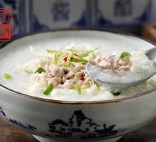 Lean Pork Egg Drop Porridge