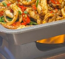 Spicy Grilled Squid