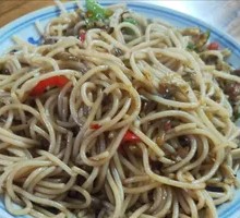 Pork Liver Stir-Fried Noodles