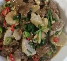 Braised Beef with Taro