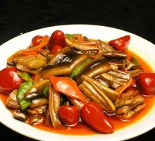 Pickled Chili Eel Slices