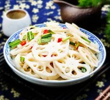 Slippery Lotus Root Slices