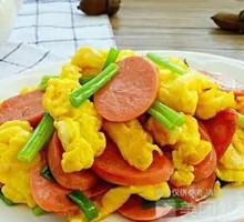 Hot Dog and Egg Stir-fry