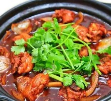 Stewed Chicken with Spicy Sauce