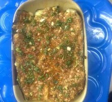 Stir-Fried Eggplant with Garlic and Minced Pork