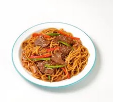 Black Pepper Beef and Pasta
