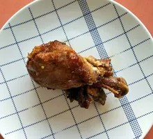 Chicken Leg and Egg Fried Noodles