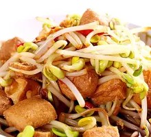 Bean Sprout and Fried Tofu