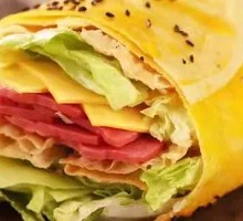 Double Egg Bacon Pancake