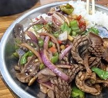 Stir-Fried Pig's Kidney with Wooden Bucket Rice
