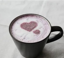 Purple Sweet Potato Latte