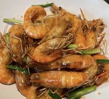 Oil-Braised Headed Shrimp
