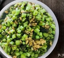 Bamboo Shoot and Minced Pork with Green Beans