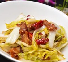 Baby Bok Choy Stir-Fried with Pork Cracklings