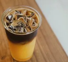 Fresh Orange Iced Americano