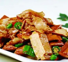 Fried Tofu Skin with Vegetables