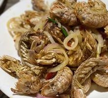 Peeled Prawn with Roe