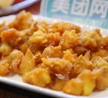 Salted Egg Yolk Chicken Gizzards