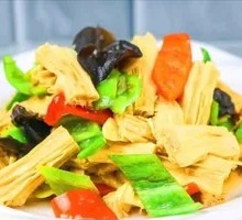 Stir-Fried Tofu Skin
