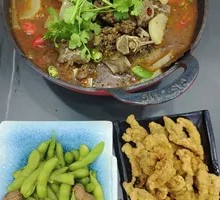 Goat Spine Hot Pot