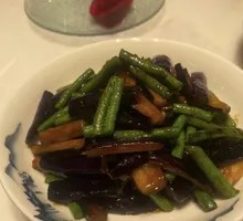 Eggplant with Green Beans Braised