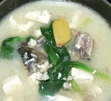 Sour Cabbage Fish Head Tofu Pot