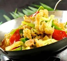 Spicy Stir-Fried Organic Cauliflower