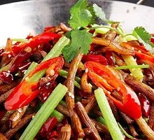 Spicy Tea Tree Mushroom Hot Pot
