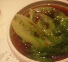Boiled lettuce