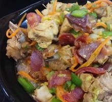 Three Fresh Stew Rice Bowl