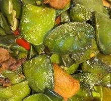 Stir-Fried Green Beans with Pork Slices