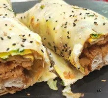 Crispy Fried Dough Pancake