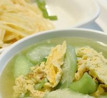 Loofah and Egg Stir-Fry