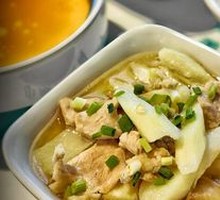 Stir-Fried Pork with Chinese Yam