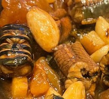 Garlic Stuffed Eel Tubes