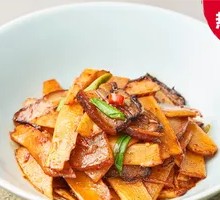 Wrinkled Pepper Stir-Fried with Preserved Pork