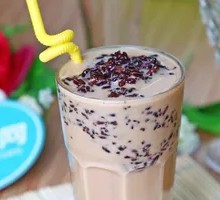 Blood Rice Milk Tea