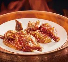 Flame-Infused Spicy麻 Chicken in Copper Pot