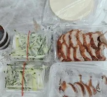 Peking Roast Duck with Accompaniments