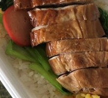 Roast Duck and Chicken Wing Rice
