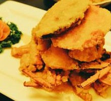 Salted Egg Yolk Stir-fried Crab