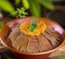 Fried Egg Crispy Tripe