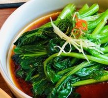 Steamed Guangdong Mustard Greens