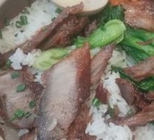 Braised Duck and Char Siu Baozi Rice Bowl