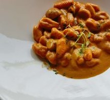 Shrimp Sauce Potato Dumplings