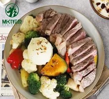 Prime Cut Sirloin Steak with Roasted Vegetables