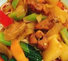 Big Plate Chicken Noodles