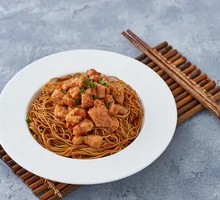 Braised Chicken Noodles