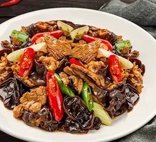 Stir-fried Pork with Wood Ear Mushrooms